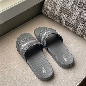 Kauai Gray Slide Sandals - Men’s Size 10